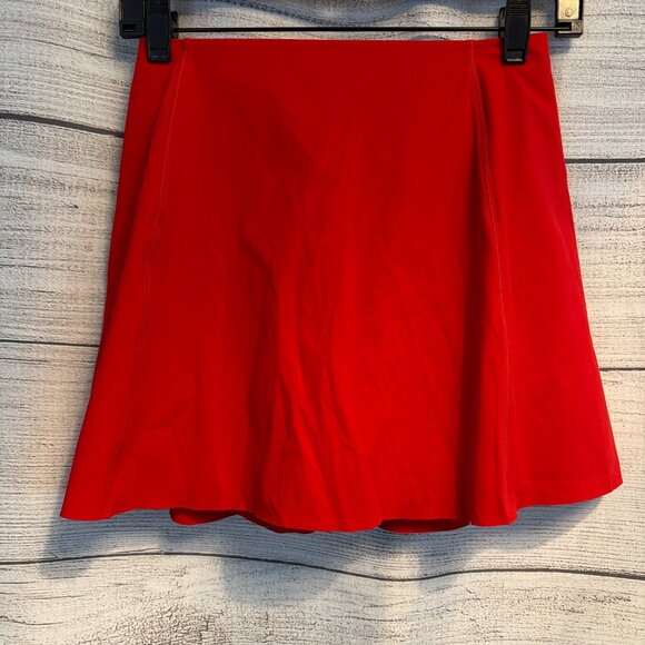 Spanx Red Skort With Built-In Shorts Size S - Picture 1 of 4